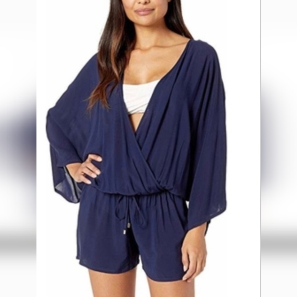 Vince Camuto: Romper/ Swim Coverup- Navy - Size M/ L -NEW